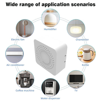 WIFI graffiti smart switch on-off switch Zigbee 4 Gang