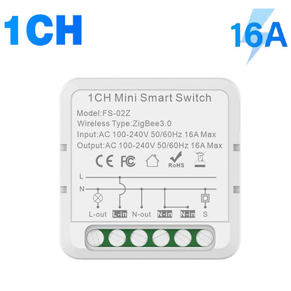 WIFI graffiti smart switch on-off switch Zigbee 4 Gang
