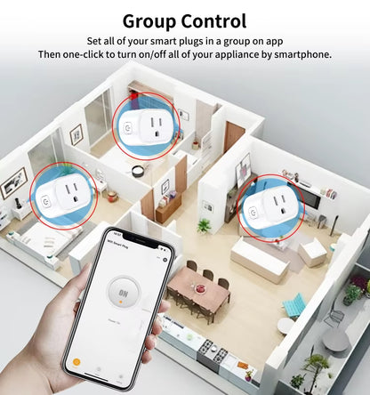 Remote Control Plug Alexa & Google Voice Controlled