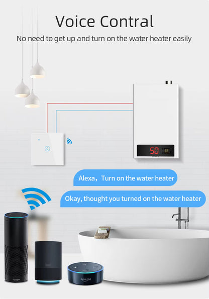 Smart switch for  water heater