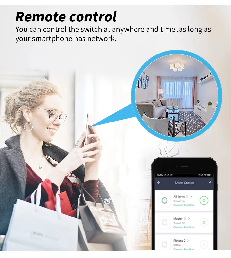 US Plug 16A Adapter Smart Homekit