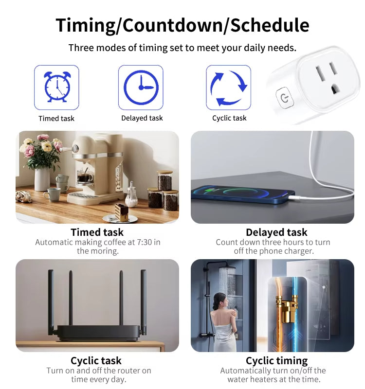 Remote Control Plug Alexa & Google Voice Controlled