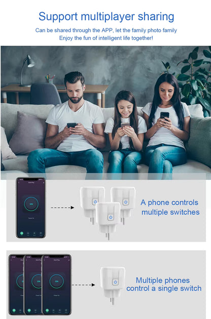 Tuya for Bluetooth Smart Socket Plug