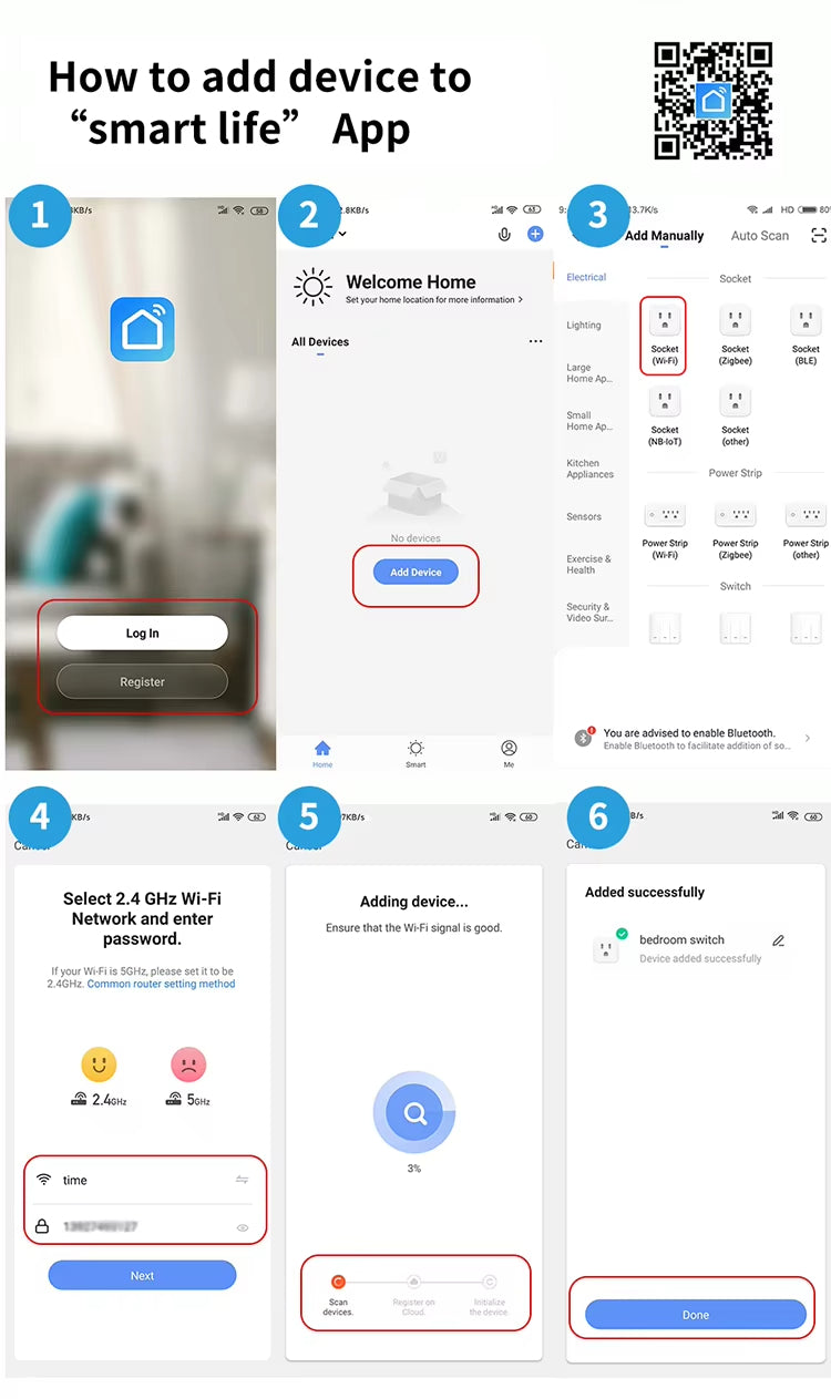 Alexa-Supported Smart Home WiFi Smart Plug Socket ip34