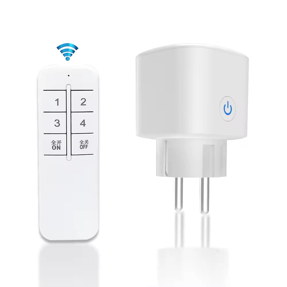 WiFi 2.4G Wireless Remote Socket App-Controlled