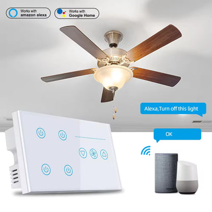 Smart Life Tuya WiFi Remote Control Smart Touch Switch