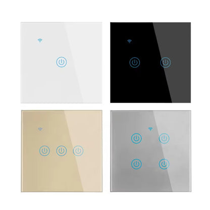 Tuya WiFi Smart Home Light Switches Touch Panel Remote Control