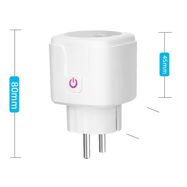Smart plug energy monitoring 16A EU Socket