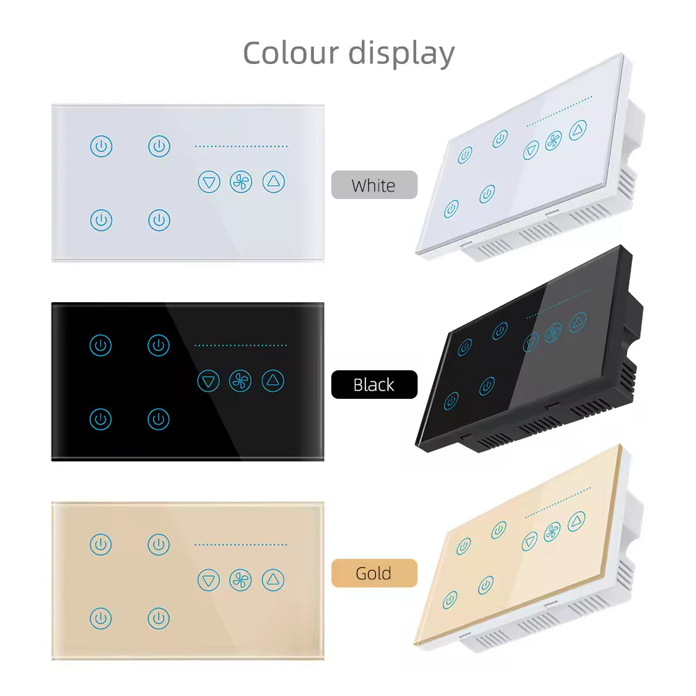 Smart Life Tuya WiFi Remote Control Smart Touch Switch