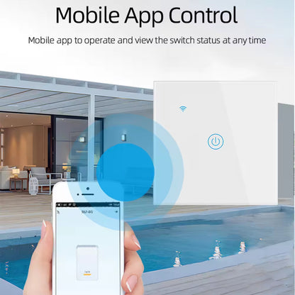 Tuya WiFi Smart Home Light Switches Touch Panel Remote Control