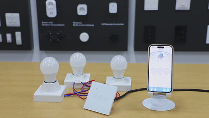 ZigBee Smart Life Tempered Glass Panel Wall Switch